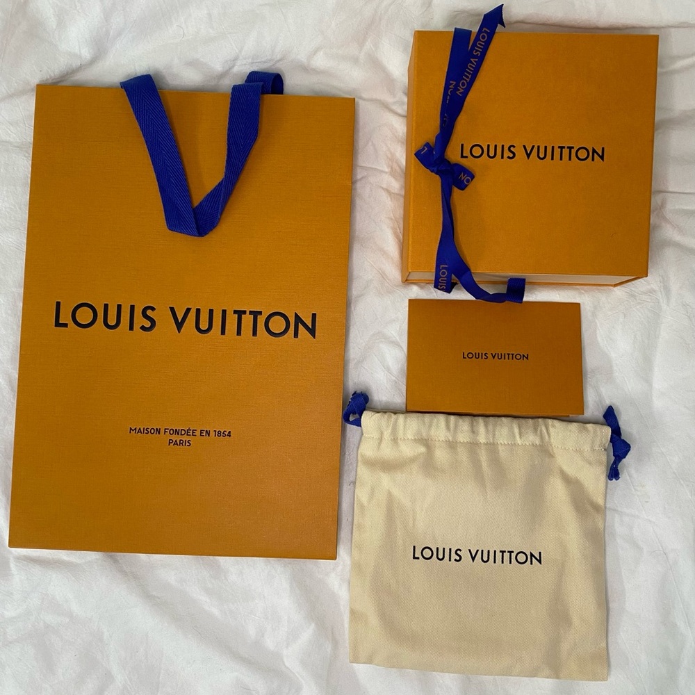 Louis Vuitton EMPTY Orange Box Authentic